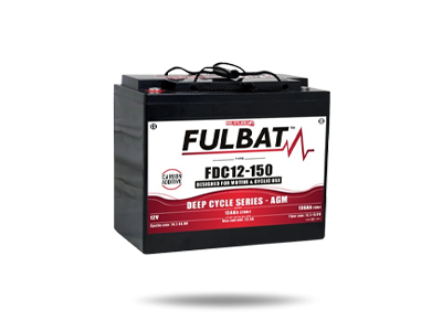 LH-80DU 4x2 - 6x FULBAT  Battery 12V/150 Ah